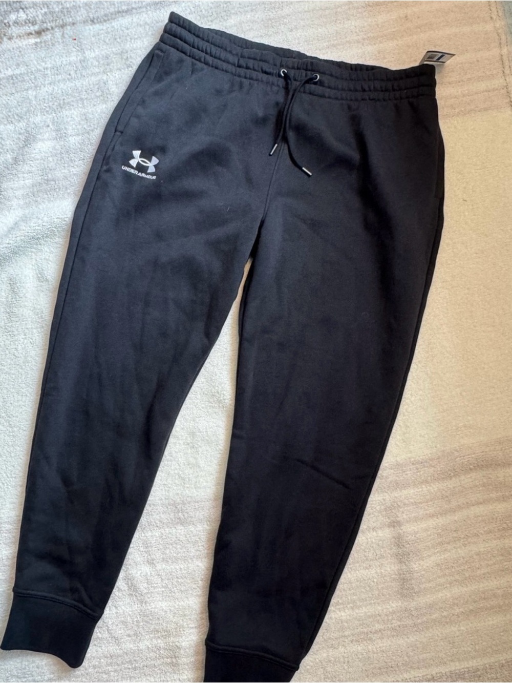 Under Armour Kids' Black Jogger Sweatpants